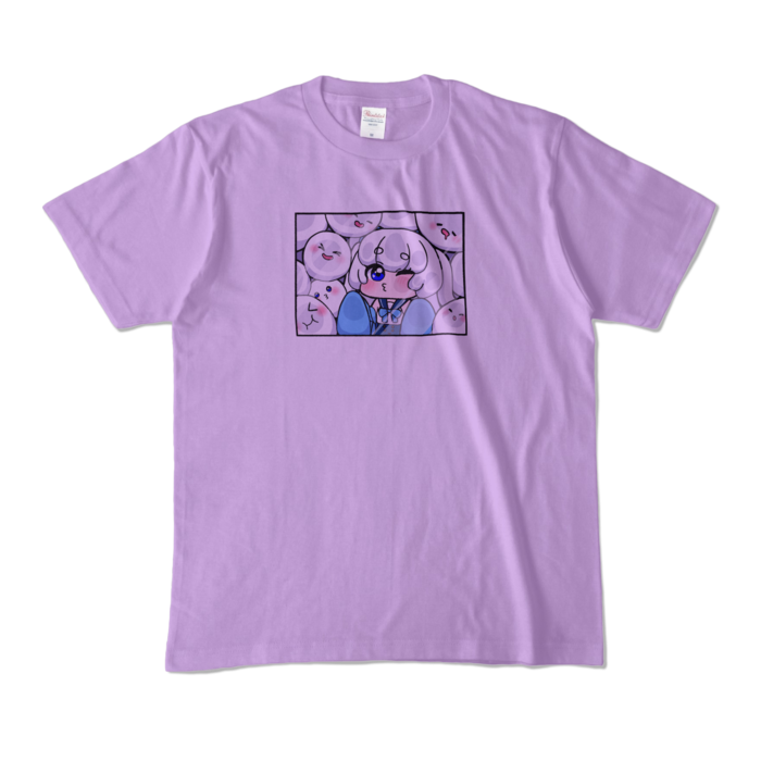 カラーTシャツ - M - ライトパープル （淡色）