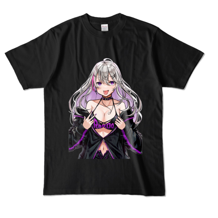 カラーTシャツ - L - ブラック (濃色)