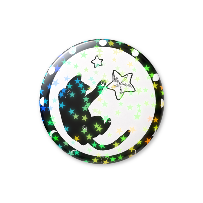 ホログラム缶バッジ - 32mm