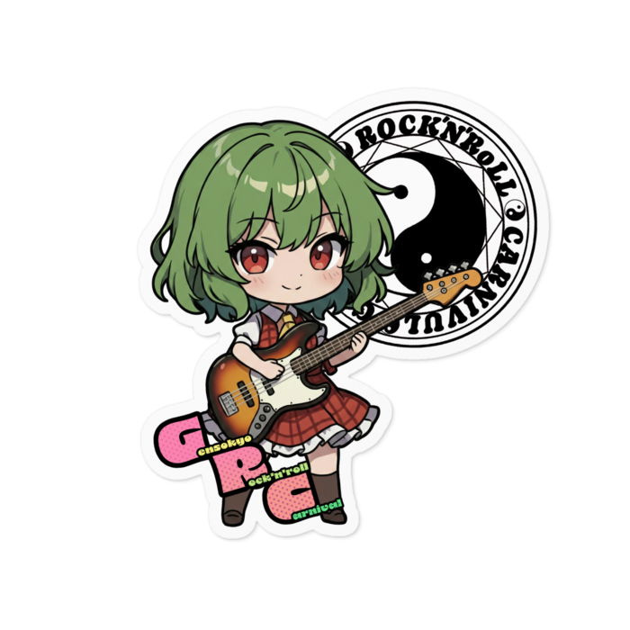 ステッカー - 100 x 100 (mm)