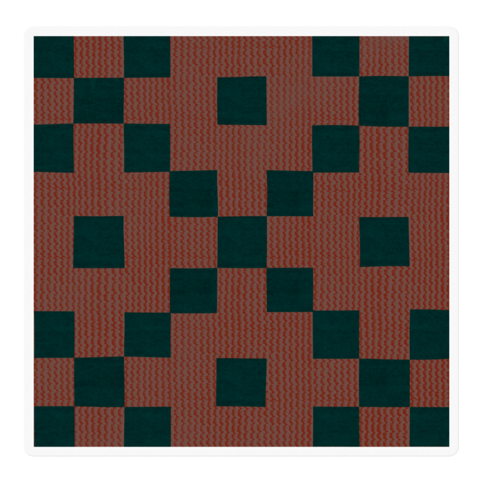 ブラウン×ダークグリーン