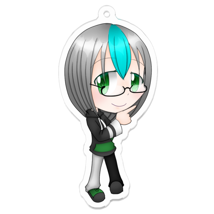 アクリルキーホルダー - 70 x 70 (mm)
