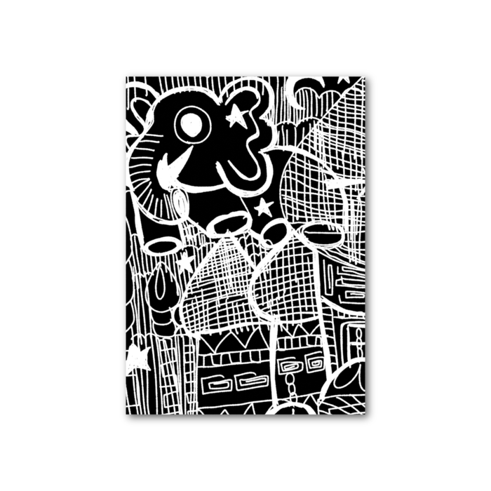 フォト風カード - 縦 - 片面