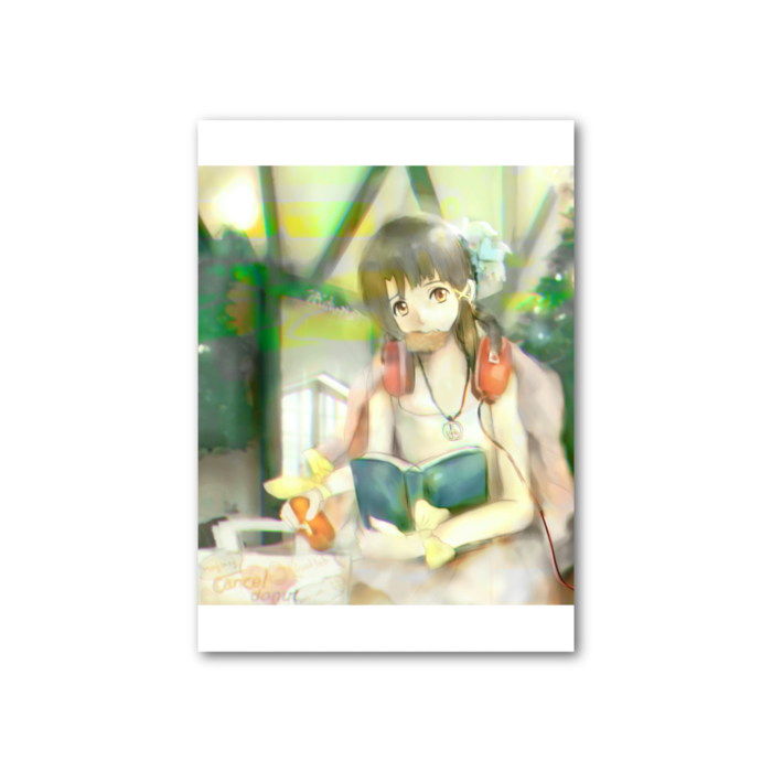 フォト風カード - 縦 - 片面