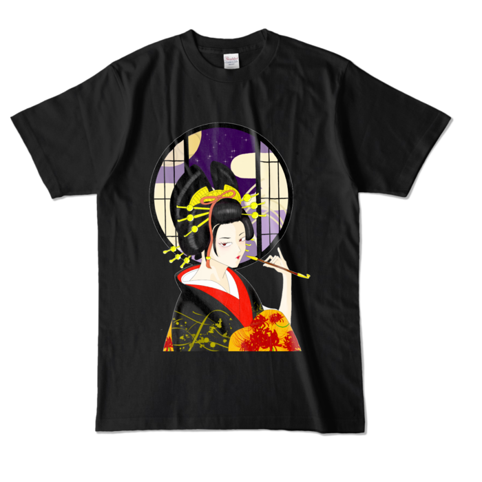 カラーTシャツ - L - ブラック (濃色)