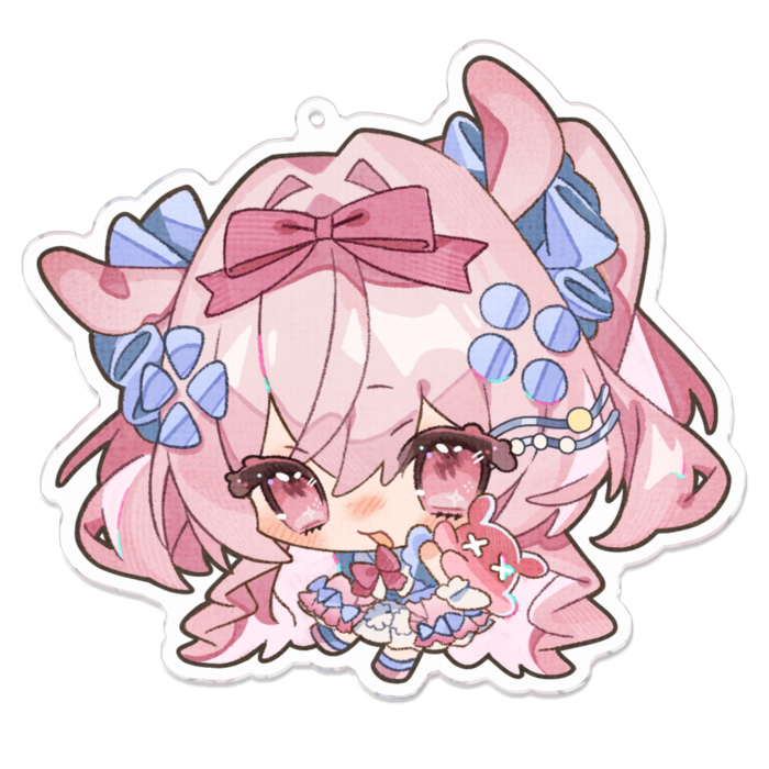 アクリルキーホルダー - 100 x 100 (mm)