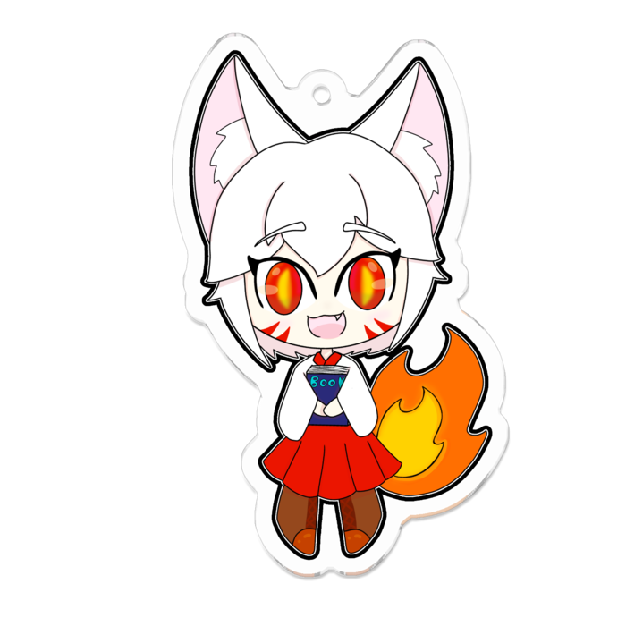 アクリルキーホルダー - 70 x 70 (mm)