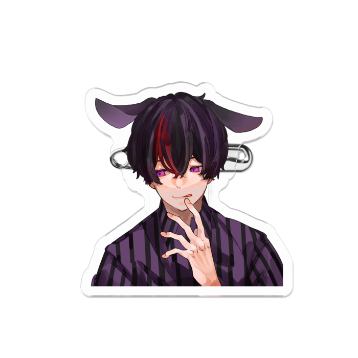 アクリルバッジ - 50 x 50 (mm)