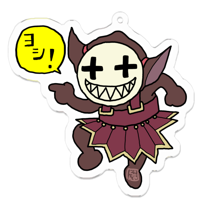 アクリルキーホルダー - 70 x 70 (mm)