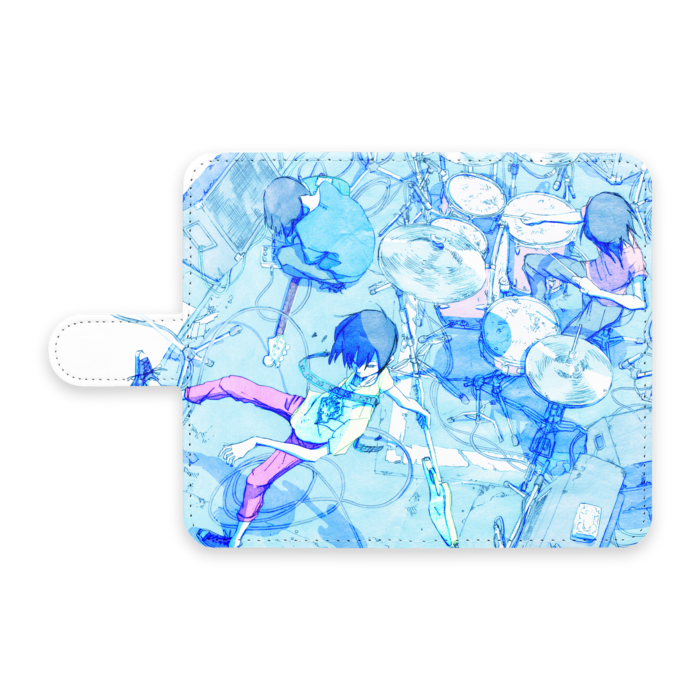 手帳型Androidケース - S - ストラップ穴 なし