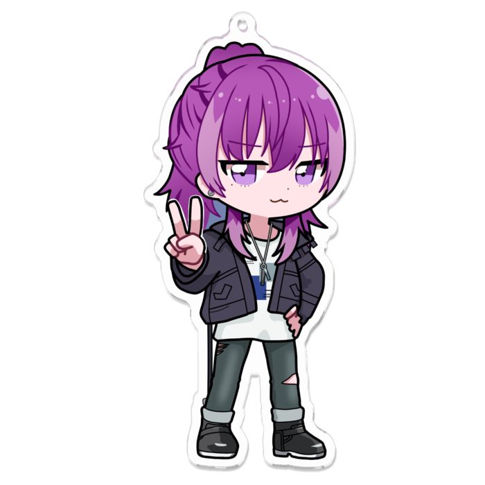 アクリルキーホルダー - 100 x 100 (mm)