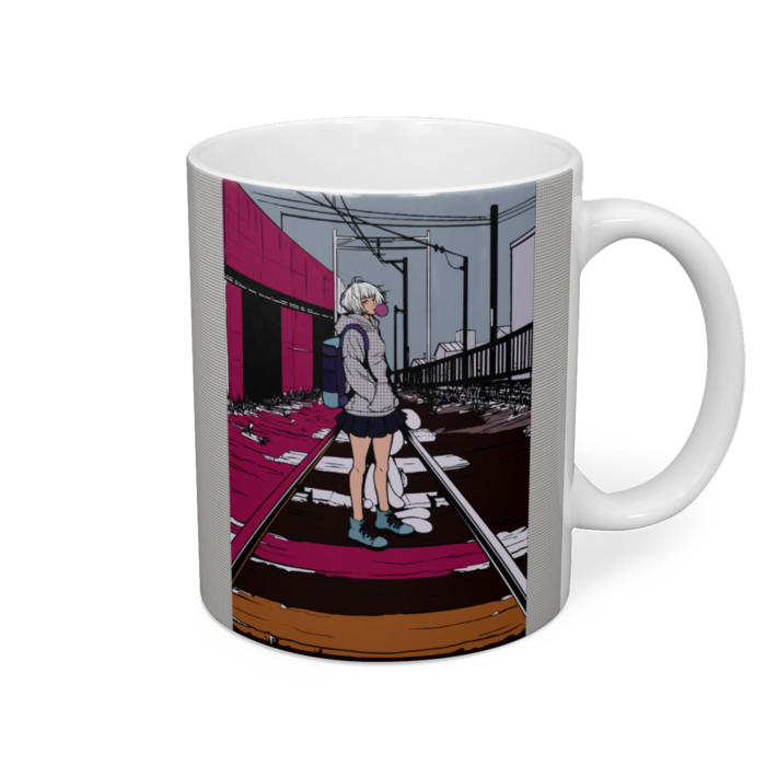 マグカップ - 直径 8 cm / 高さ 9.5 cm