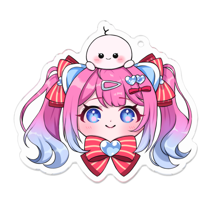 アクリルキーホルダー - 70 x 70 (mm)
