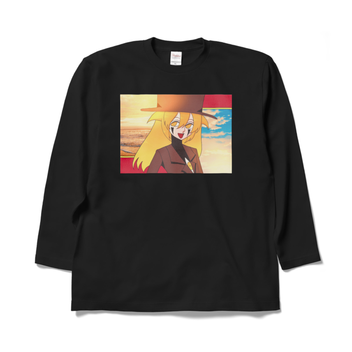 ロングスリーブTシャツ - XL - ブラック
