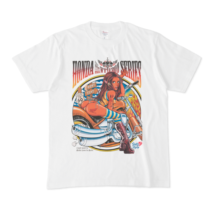 VT1300C Orange Tシャツ - M - 正面