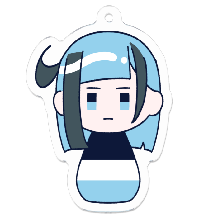 アクリルキーホルダー - 50 x 50 (mm)