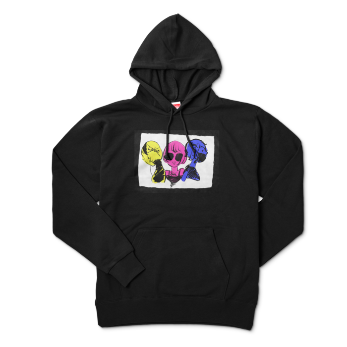 パーカー - XL - ブラック