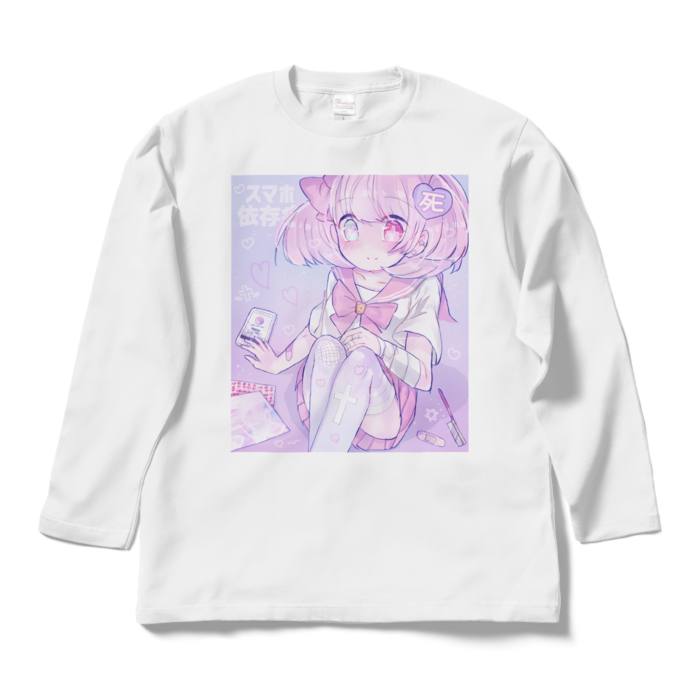 ロングスリーブTシャツ - L - ホワイト