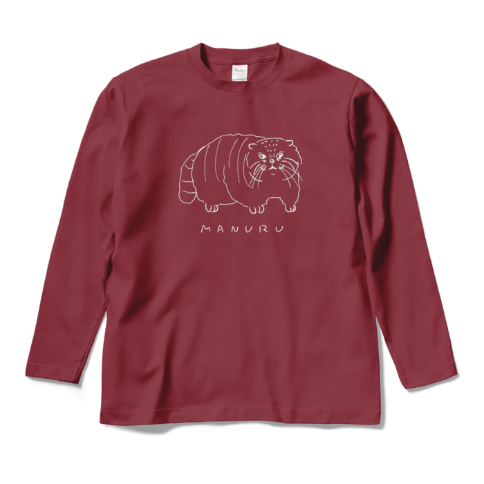 ロングスリーブTシャツ - M - バーガンディ