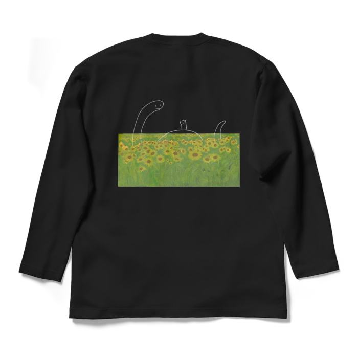 ロングスリーブTシャツ - L - ブラック