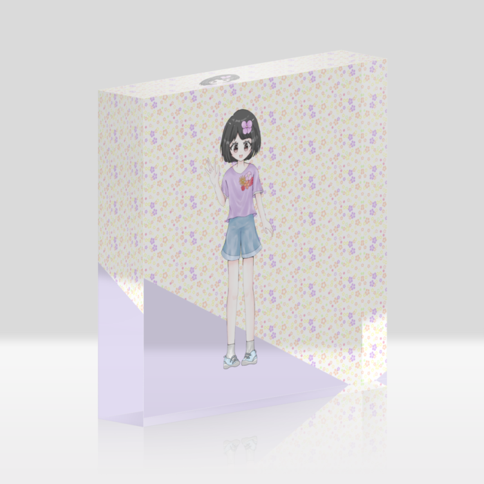 アクリルブロック - 100x100mm