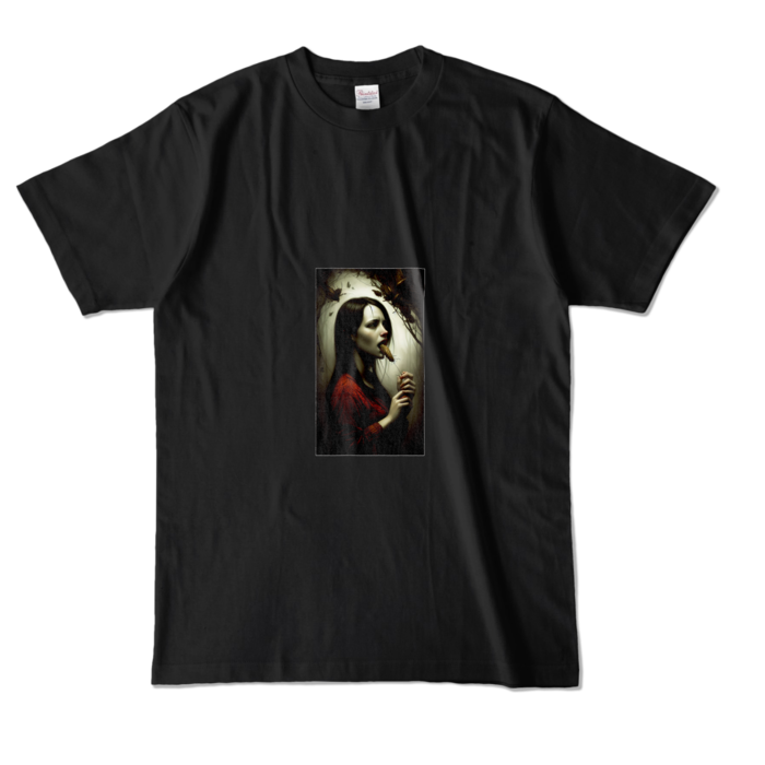 カラーTシャツ - L - ブラック (濃色)