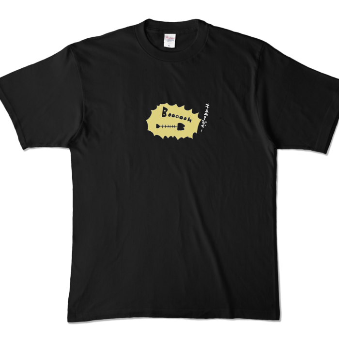 カラーTシャツ - XL - ブラック (濃色)