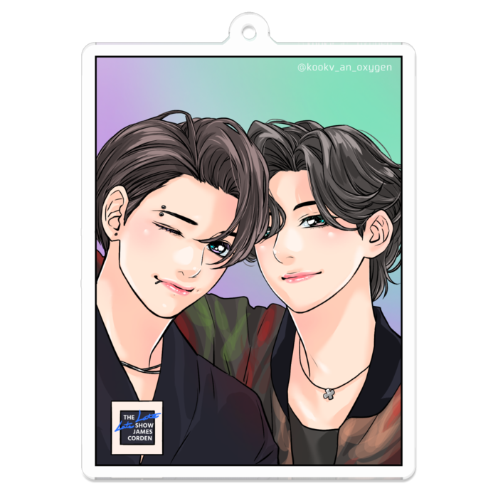 アクリルキーホルダー - 70 x 70 (mm)