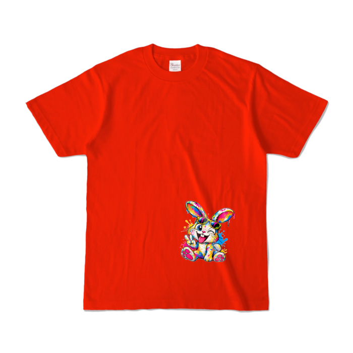 カラーTシャツ - S - レッド （濃色）