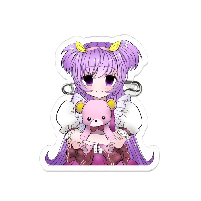 アクリルバッジ - 50 x 50 (mm)