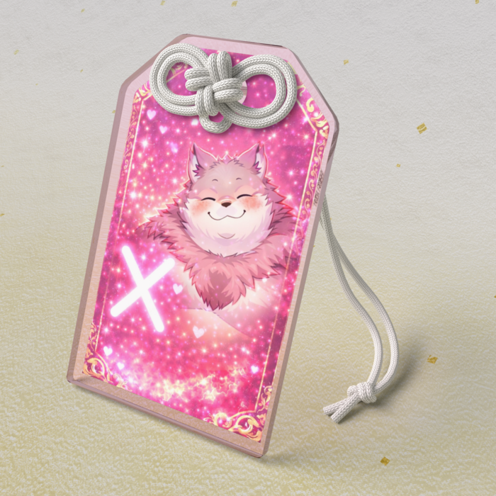 アクリルお守り - 50 × 80mm