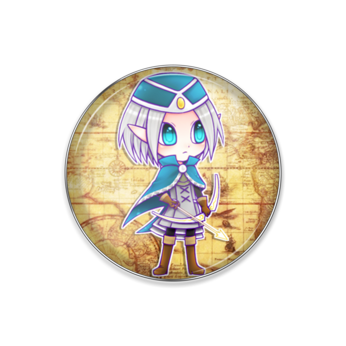 ピンバッジ - 丸形25mm