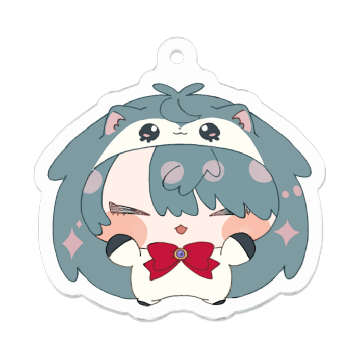 アクリルキーホルダー - 50 x 50 (mm)