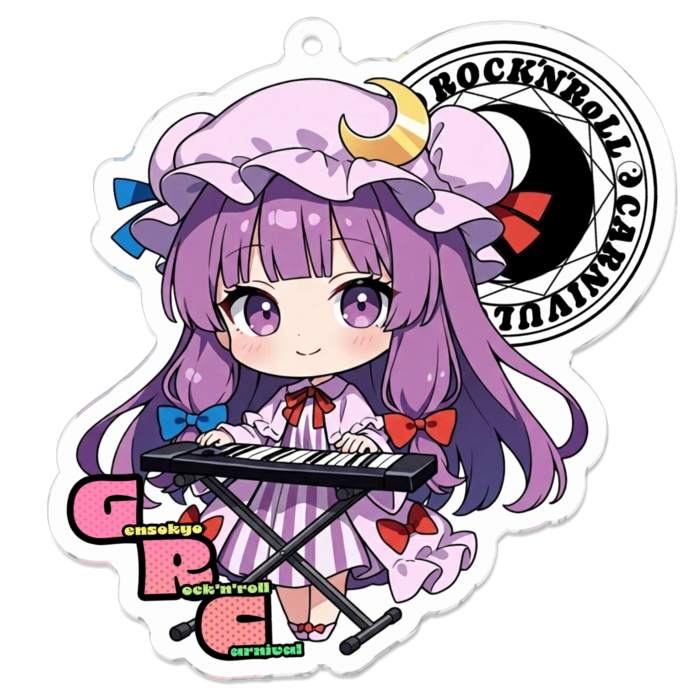 アクリルキーホルダー - 70 x 70 (mm)