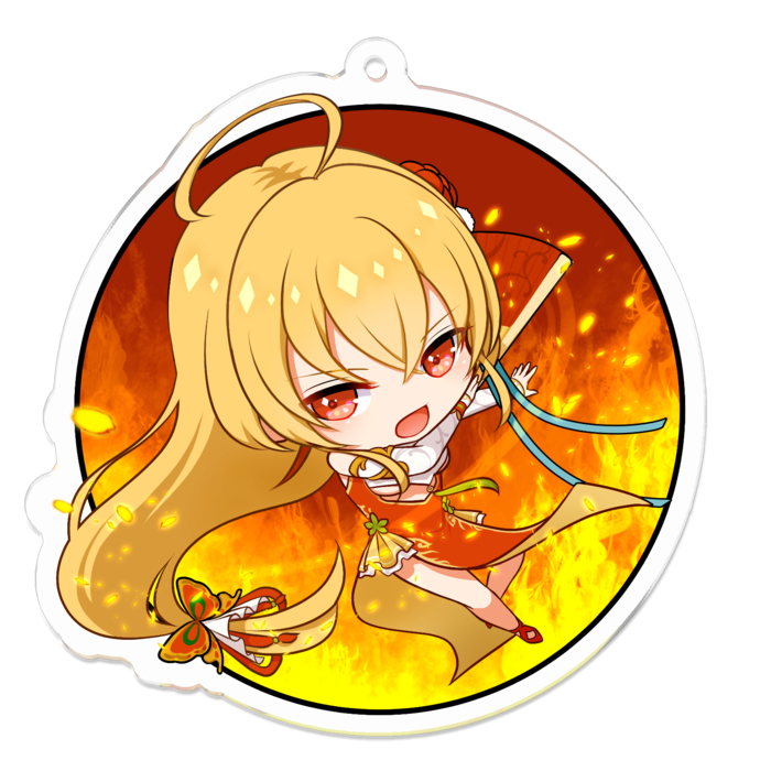 アクリルキーホルダー - 70 x 70 (mm)