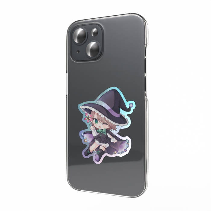 オーロラスマホステッカー - 縦