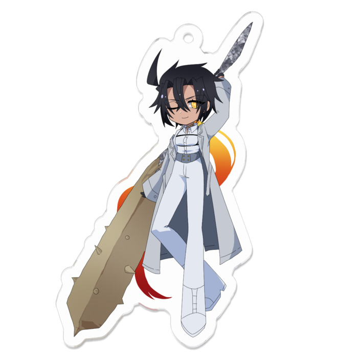 アクリルキーホルダー - 70 x 70 (mm)