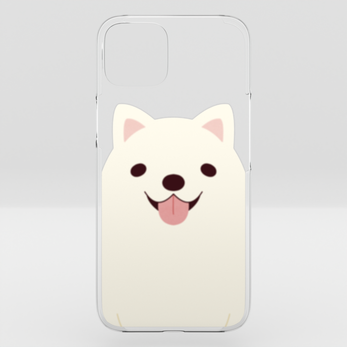 クリアiPhoneケース サモエド iPhone 14Plus