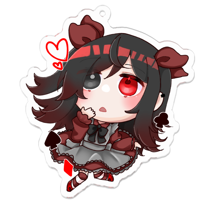 アクリルキーホルダー - 70 x 70 (mm)