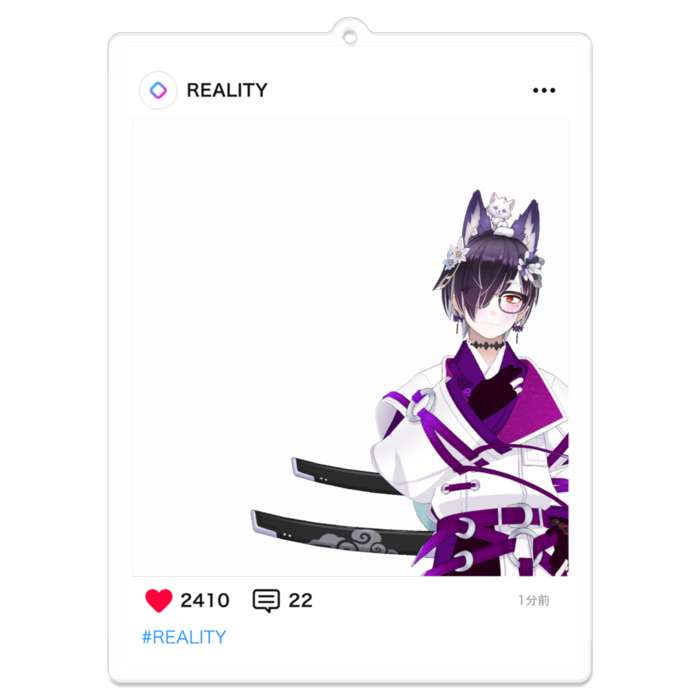 アクリルキーホルダー - 100 x 100 (mm)