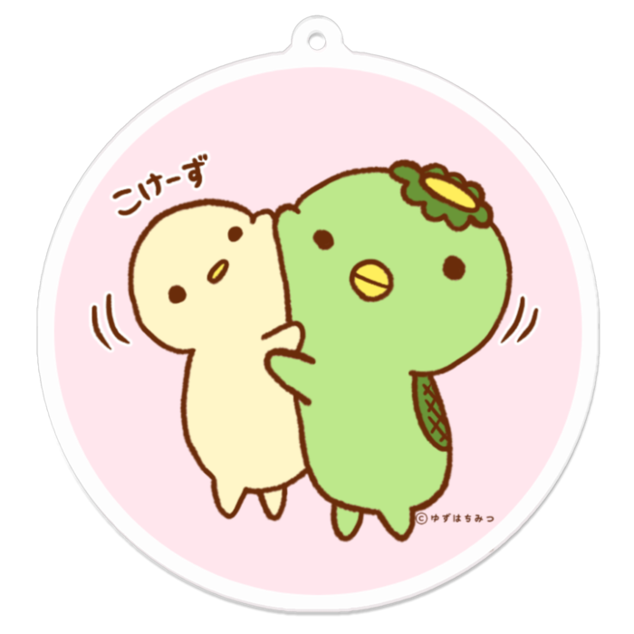 アクリルキーホルダー - 70 x 70 (mm)