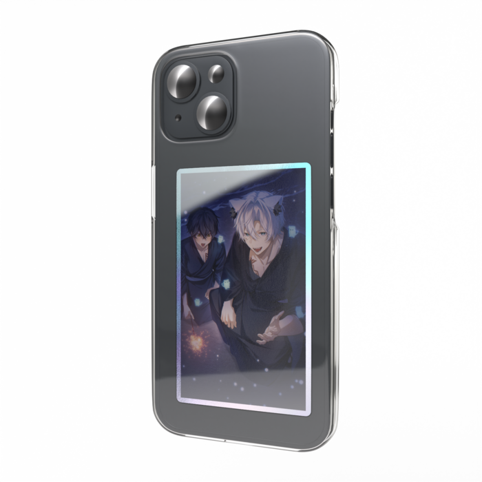 オーロラスマホステッカー - W55 × H91mm 以内