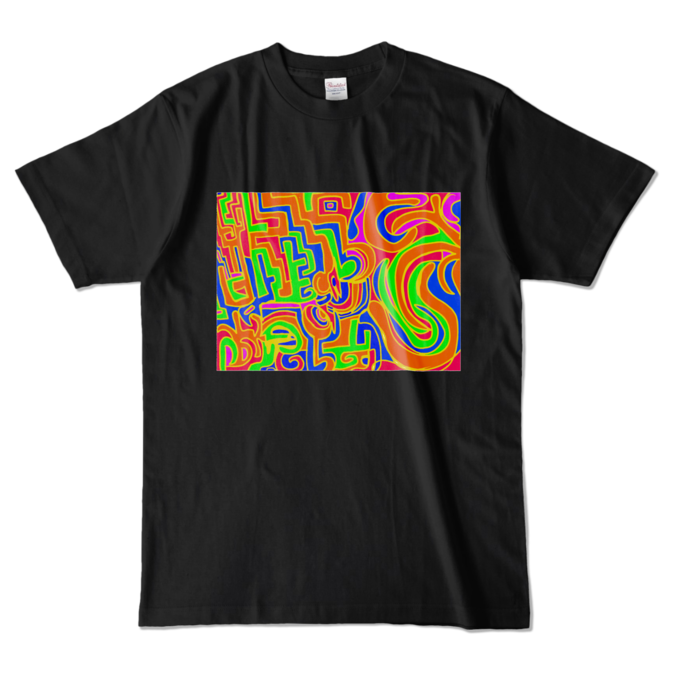 カラーTシャツ - L - ブラック (濃色)