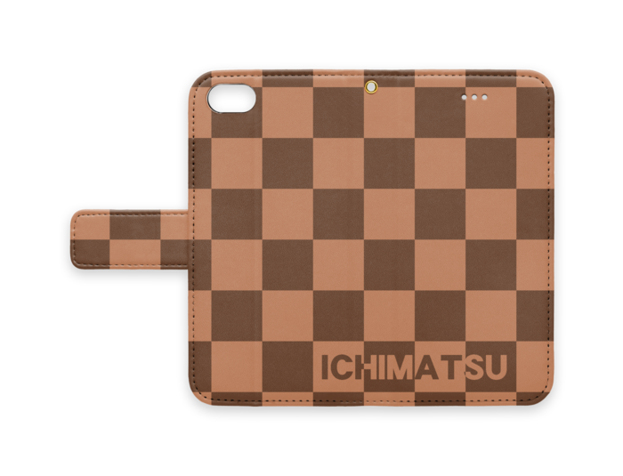 手帳型iPhoneケース - iPhone 8 / 7 - ストラップ穴 あり