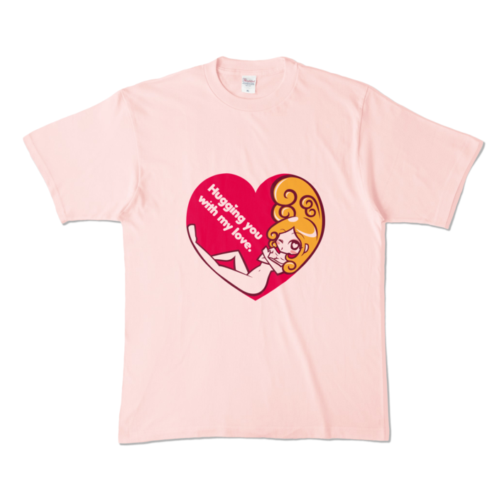 カラーTシャツ - XL - ライトピンク (淡色)