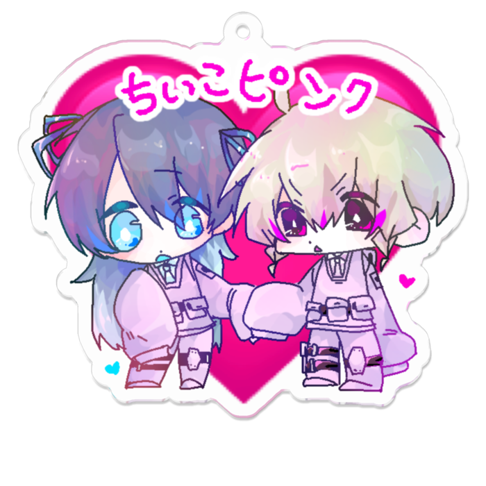 アクリルキーホルダー - 70 x 70 (mm)