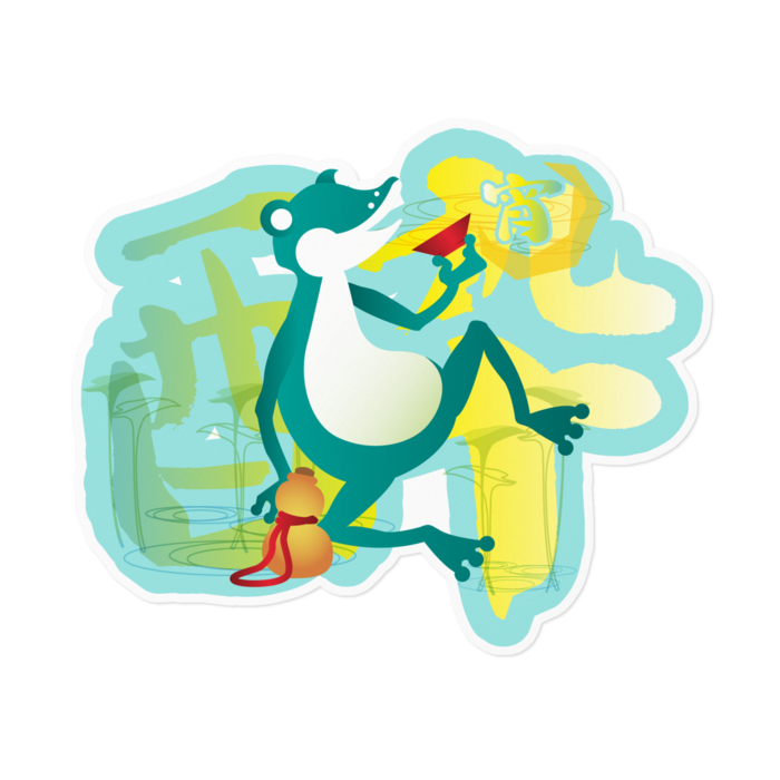 ステッカー - 160 x 160 (mm)