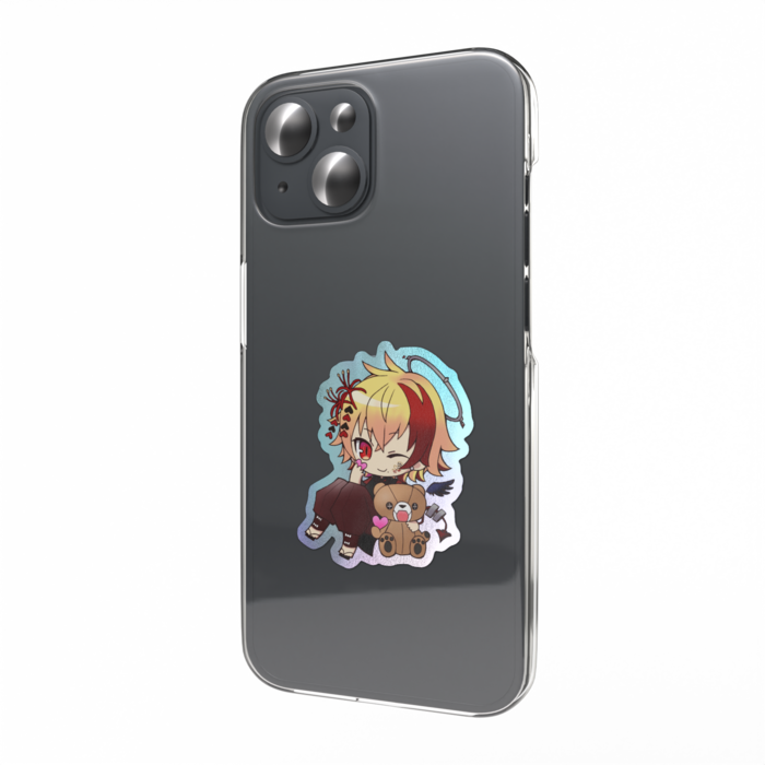 オーロラスマホステッカー - 縦