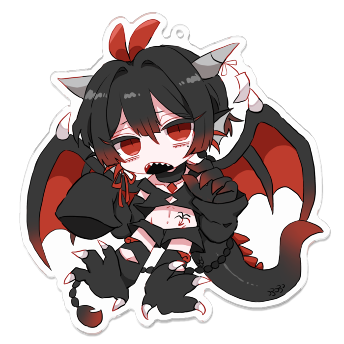 アクリルキーホルダー - 100 x 100 (mm)