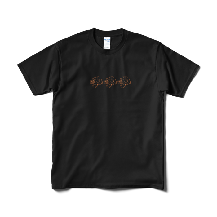 Tシャツ - M - ブラック(ゆるヒャマ⓶)